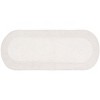 Double Ruffle Collection Cotton Ruffle Pattern Tufted Bath Rug - Home Weavers - 2 of 4