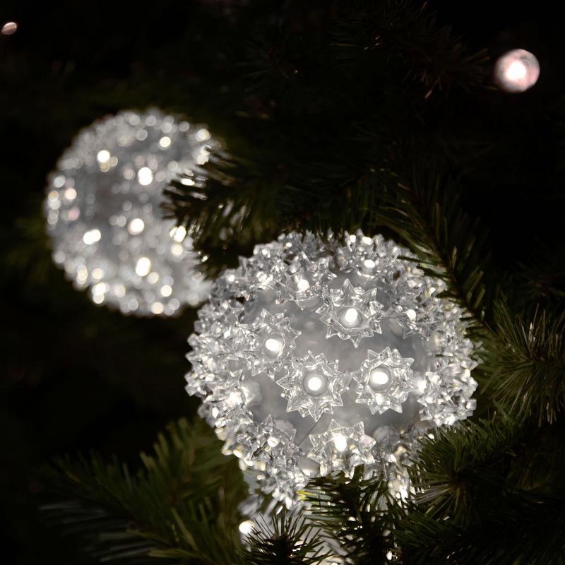 Novelty Lights 100 Light Christmas LED Starlight Sphere, 7.5" Diameter, 3 of 6