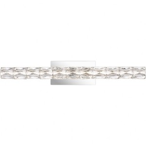 Quoizel Lighting Luster 1 - Light Vanity in  Polished Chrome - 1 of 3