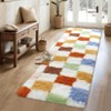 Indoor Modern Soft Fluffy Living Room Rugs, Plush Shaggy Non Slip Area Rug for Nursery Kids Room Bedroom - 2 of 4