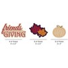 Big Dot of Happiness Friends Thanksgiving Feast - Friendsgiving Paper Straw Decor - Party Striped Decorative Straws - Set of 24 - 3 of 4