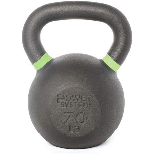 Power Systems Cast Iron Kettlebell (10 lb), Strength Training Kettlebells for Home Gym Workouts - 1 of 4
