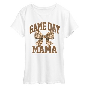 Women's - Instant Message - Game Day Mama Tonal Washed Short Sleeve Graphic T-Shirt - 1 of 4