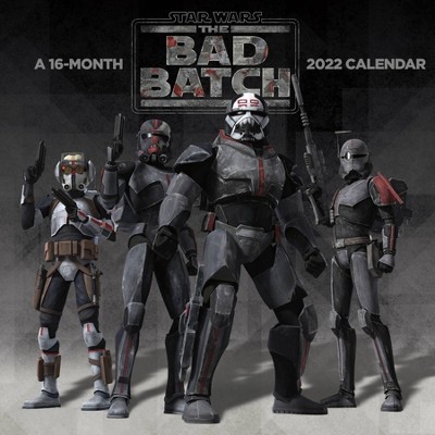 2022 Wall Calendar Star Wars: Bad Batch - Trends International Inc