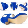 Perphy Women's Platform Slingback Block Heeled Sandals - 3 of 4