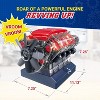 Playz V8 Combustion Engine Model Building Kit Hobby Toy for Kids & Adults 12+ with Realistic Parts - 2 of 4