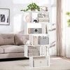 Bookshelf, 5-Tier Bookcase, Tall Display Shelf, Freestanding Storage Shelf, Room Divider, for Home Office, Living Room, Bedroom, Study - 2 of 3