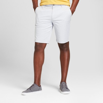 mens gray chino shorts