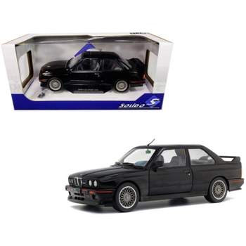 1990 BMW E30 Sport Evo Black 1/18 Diecast Model Car by Solido