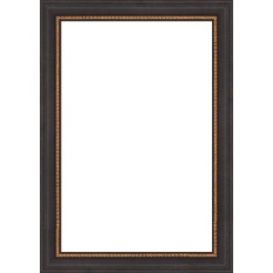 Amanti Art 21"x15" Ashton Black Framed Magnetic Dry Erase Board - 1 of 4