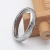 One Ring of Power Wedding Band Stainless Steel Mens Womens Ginger Lyne Collection - 4 of 4