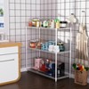 Dolonm 3 Tier Wire Shelving Unit, 1050 LBS NSF Height Adjustable Metal Garage Storage Shelves - 4 of 4