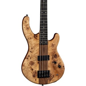 Dean Edge Pro Select Burled Poplar Electric Bass Satin Natural - 1 of 4