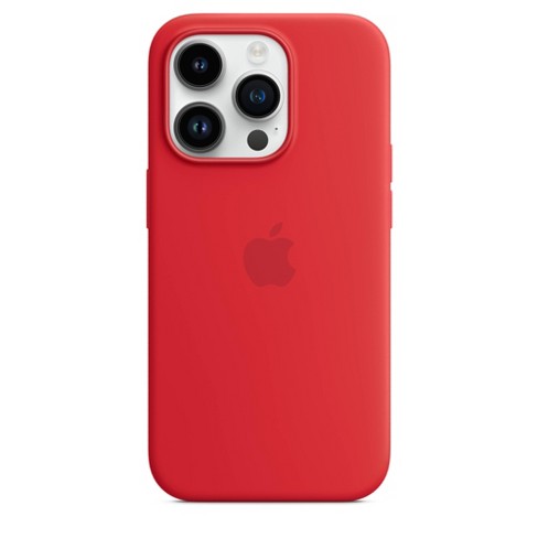 Apple Iphone 14 Pro Silicone Case With Magsafe - (product)red : Target