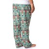 A Christmas Story Mens' Chibi Ralphie Oh Fudge! Leg Lamp Sleep Pajama Pants Green - 4 of 4