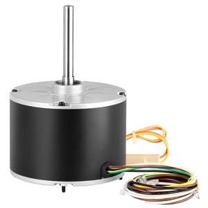 VEVOR Condenser Fan Motor 5KCP39BGS069S, 1/10 HP 208-230V, 1100RPM, OEM Standard Upgraded Replacement Condenser Motor Reversible Rotating - 1 of 4