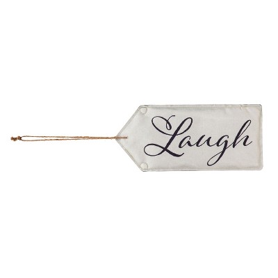 Evergreen Laugh Door Tag