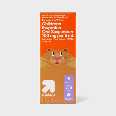 Childrens Ibuprofen (NSAID) Oral Suspension Pain Reliever & Fever Reducer Liquid - up&up™