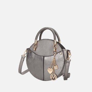 MKF Collection Nobella Women’s Crossbody Vegan Leather Functional and Trendy Handbag by Mia K - 1 of 4