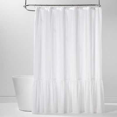 ruffle shower curtain