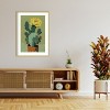 Amanti Art Flowering Cactus by Treechild Wood Framed Wall Art Print - 4 of 4