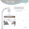 Trend Lab Musical Nursery Crib Mobile - Mountain Baby - image 4 of 4