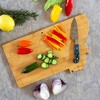 Totally Bamboo Montana Fish Kiss Cutting Board: Lightweight Bamboo, Multicolored, 16"x9.5", Hand Wash, 1-Year Warranty - 4 of 4