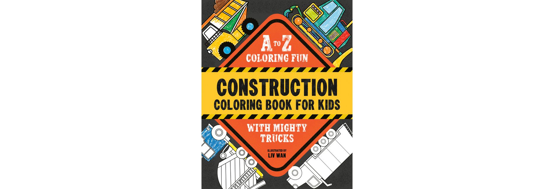 Construction Coloring Book for Kids - (Paperback)
