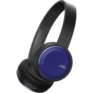 JVC HAS190BT Wireless Bluetooth Headphones with Mic, Lightweight On-Ear – Available in Blue, Red or White - 1 of 2