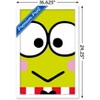Trends International Hello Kitty and Friends - Keroppi Close-Up Framed Wall Poster Prints - 3 of 4