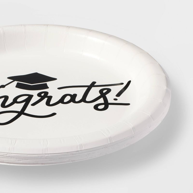 10ct Graduation Dinner Plates - Spritz&#8482;, 3 of 4