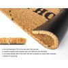 RugSmith Black Machine Tufted Honey, I am home Doormat - 4 of 4