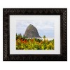 Trademark Fine Art Mich Catanzaro Haystack Rock Matted Framed Art - 2 of 4