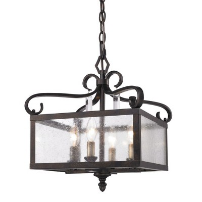 Golden Lighting Valencia Semi-Flush (Convertible)