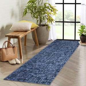 Area Rug Living Room, Machine Washable,Soft Low-Pile with Non-Slip Backing, Large Abstract Rug, SIdeal for Bedroom Dining Office Farmhouse Décor - 1 of 4