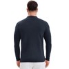 INSPIRE CHIC Men's Long Sleeve Solid Color Pullover Business Knitted Polo Shirt - 3 of 4