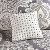PAGED Comforter Set 7 Piece Cotton Printed Bedding Comforter Sets Transitional Bedding Set with Decorative Pillows, Bed Skirt - 4 of 4