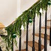 Northlight Mini Plush Trees with Jingle Bells Christmas Garland - 5.75' - 4 of 4