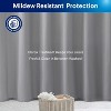 LunaLulinlk 100% Polyester Shower Curtain Set - 4 of 4