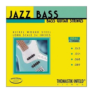 Thomastik JR344 Scale Roundwound 4-String Jazz Bass Strings - 1 of 1