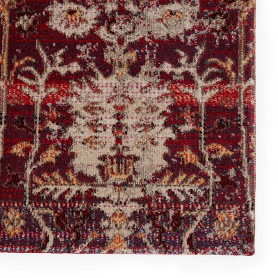 Genesee Multicolor Synthetic 4' x 6' Reversible Area Rug