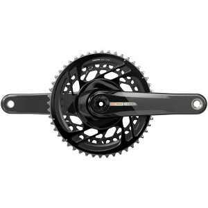 SRAM Force Crankset - 165mm, 2x 12-Speed, 48/35t, Direct Mount, DUB Spindle Interface, Iridescent Gray, D2 - 1 of 2
