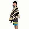 22"x51" NFL New Orleans Saints Liner Youth Hooded Towel - image 2 of 3