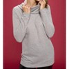Women's Brushed Knit Cowl Neck Sweater - reneec. - 4 of 4