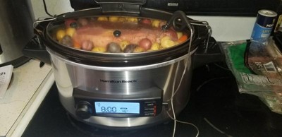 Best Buy: Hamilton Beach 6qt Digital Slow Cooker Stainless Steel 33867