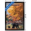 Trends International Lantern Press - Great Smoky Mountains Park Entrance Framed Wall Poster Prints - 3 of 4