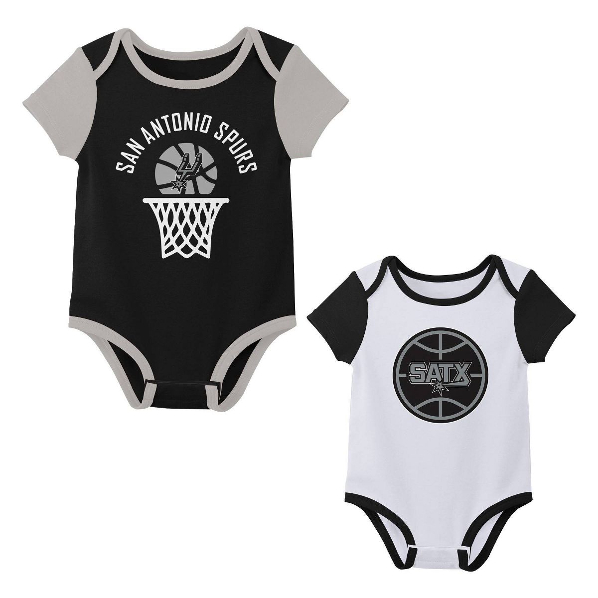 NBA San Antonio Spurs Toddler 2pk Onesie