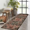 Garvee Washable Living Room Area Rug Vintage Print Non-Slip Runner Vintage Indoor Large Carpet for Bedroom Dining Room Office - 3 of 4