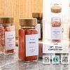 24Pcs Spice Jars with Labels, Glass Spice Jars with Bamboo Lids, Kitchen Essentials Seasoning Organizer - 2 of 4
