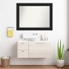 Amanti Art Luxe Non-Beveled Framed Bathroom Vanity Wall Mirror - 4 of 4